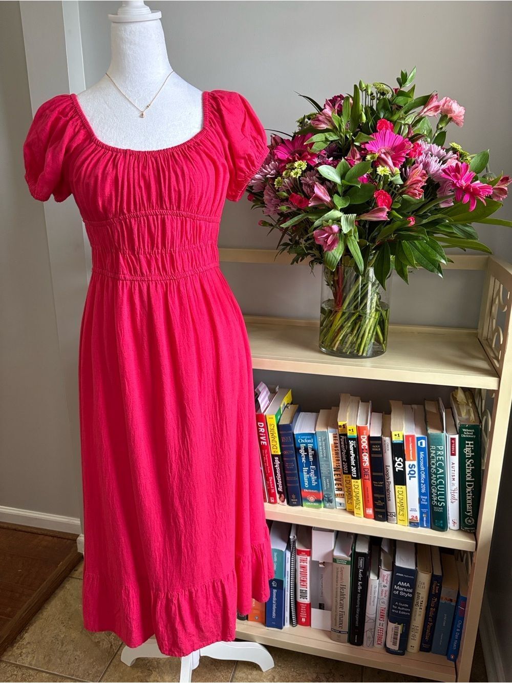 NWOT Sim & Sam Midi Dress